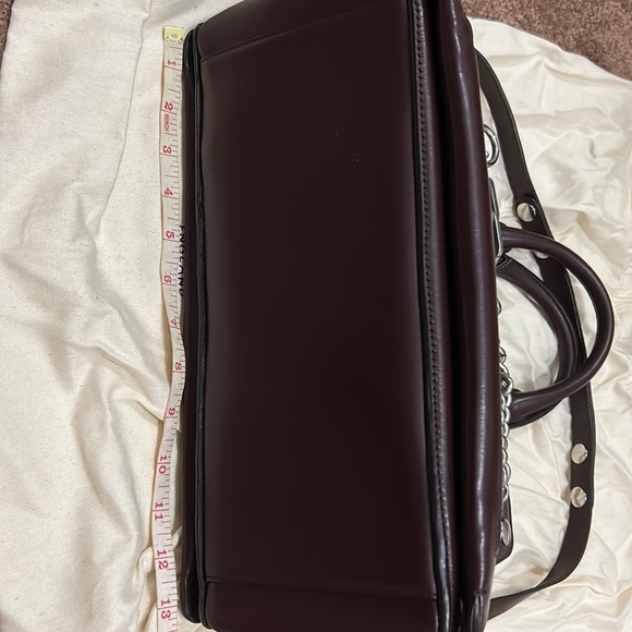 Mulberry burgundy leather bag - Picture 8 of 9